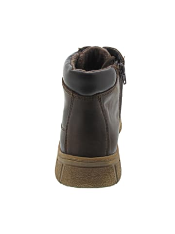 WALDLÄUFER H-Lino Schnürstiefel Braun