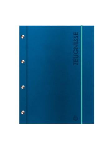 Trötsch Papeterie/PBS - Trötsch Zeugnismappe A4 mit Buchschrauben blau