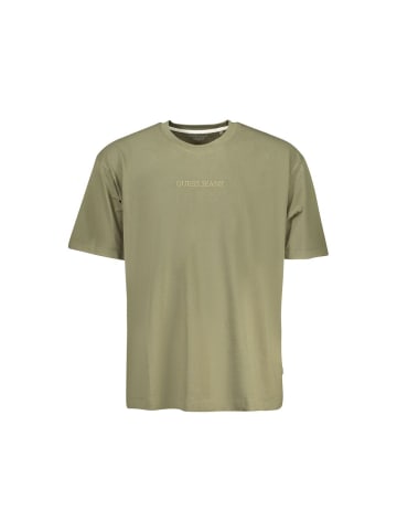 Guess Jeans Grünes Baumwoll-T-Shirt