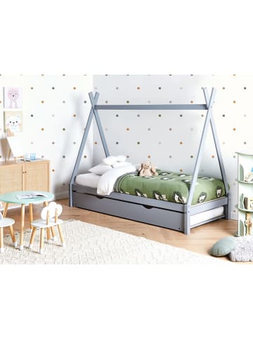 Beliani Kinderbett TALMONTIERS  in Grau - (W) 99 x (H) 171 x (L) 209 cm