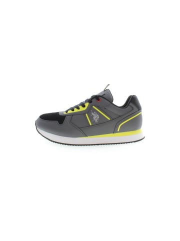 U.S. Polo Assn. Graue Polyester-Sneaker