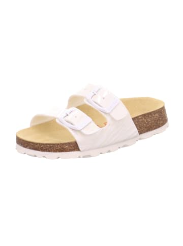 superfit Tieffußbett Pantolette FUSSBETTPANTOFFEL in Weiß