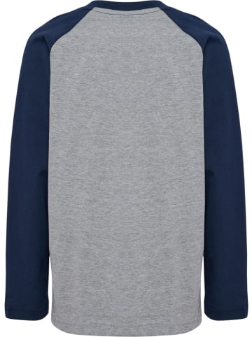 Hummel Kinder Longsleeve "Raglan Loose T-Shirt Longsleeve Bee" in Blau