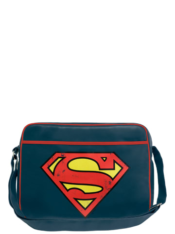 Logoshirt Tasche Superman Logo in dunkelblau