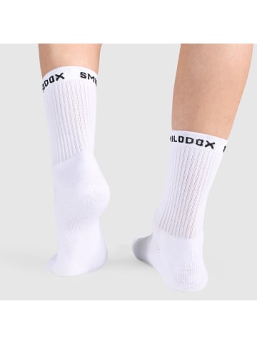 SMILODOX Damen Tennissocken 3er Pack in Weiß