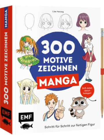 Michael Fischer Buch - 300 Motive zeichnen - Manga