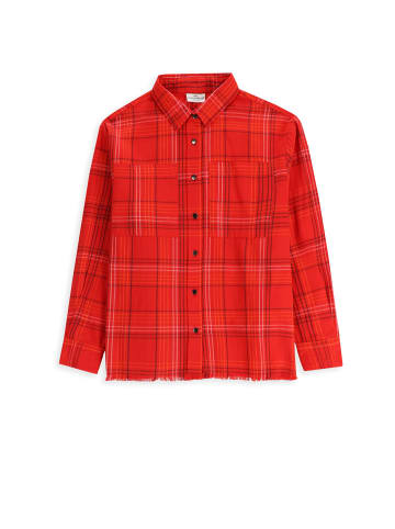 Coccodrillo Hemd im Cowboy-Stil in rot