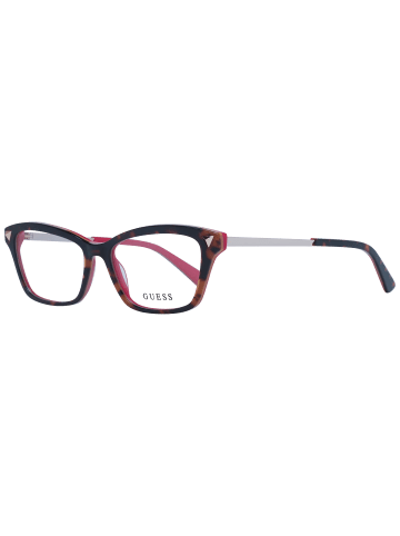 Guess Damen Optische Fassungen Rechtwinklig Braun