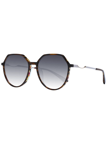 Ana Hickmann Frauen Sonnenbrille Rund Braun