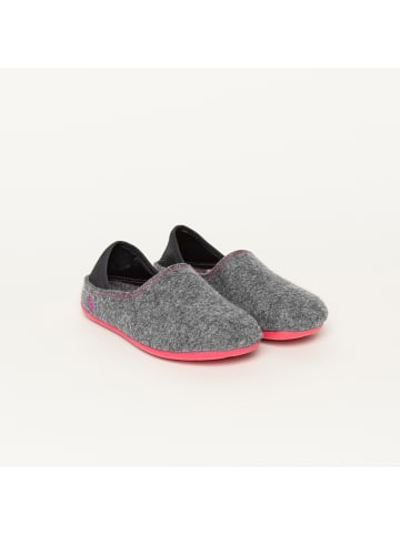 Gottstein Wool Slip-On Kids anthrazit/raspberry