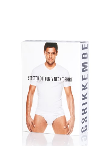 Bikkembergs Rundhals T-Shirt für Herren in schwarz