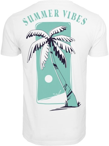 Mister Tee T-Shirt "Summer Vibes Tee" in Weiß