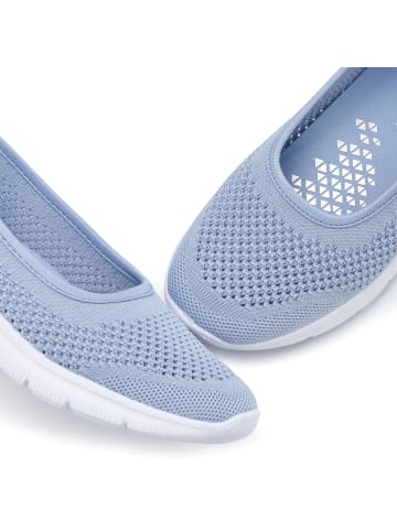 LASCANA Sneaker Ballerinas in hellblau
