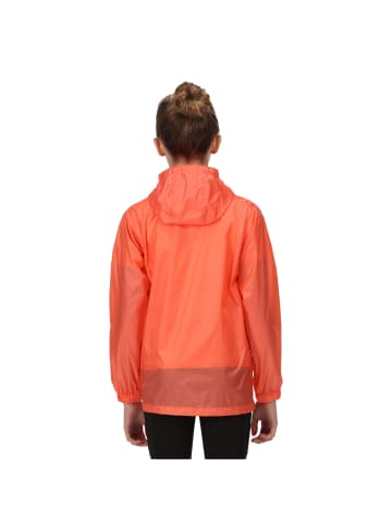 Regatta Regenjacke mit Packbeutel Kids in Fusion Coral