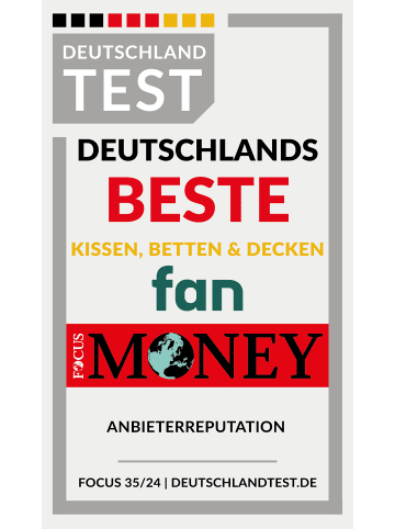 f.a.n. Frankenstolz Bettdecke Denver Steppbett 155x220 cm in weiß