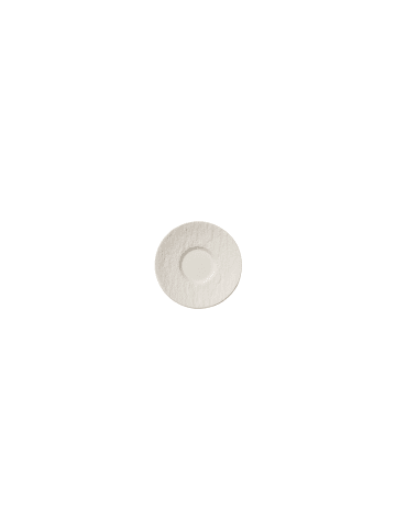 Villeroy & Boch 6er Set Espressountertasse Manufacture Rock in Weiß Ø 12,1 cm in weiß