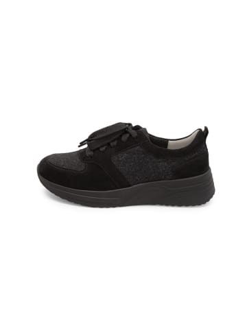 VITAFORM Samtziegenleder Sneaker in schwarz