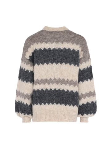 Jalene Damen Sweater in WOLLWEISS MEHRFARBIG