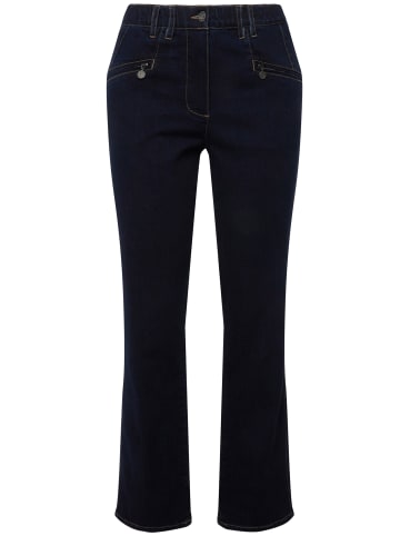 Ulla Popken Jeans in dark blue denim