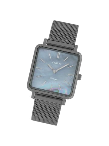 Oozoo Analog-Armbanduhr Oozoo Vintage Series grau klein (ca. 28mm)