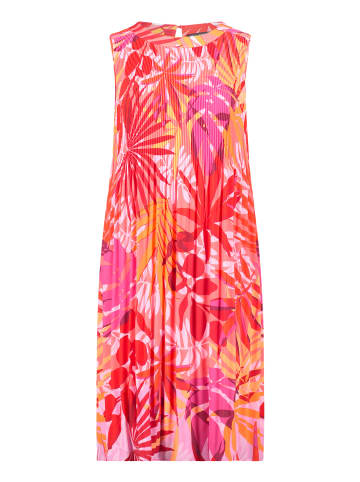 Betty Barclay Plisseekleid ohne Arm in Red/Pink