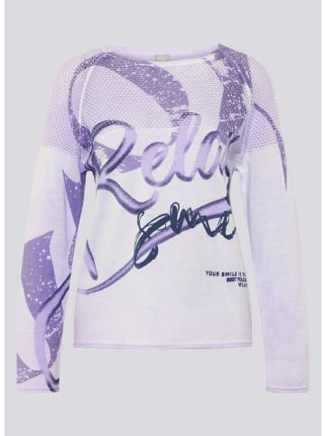 Rabe Pullover in Lila