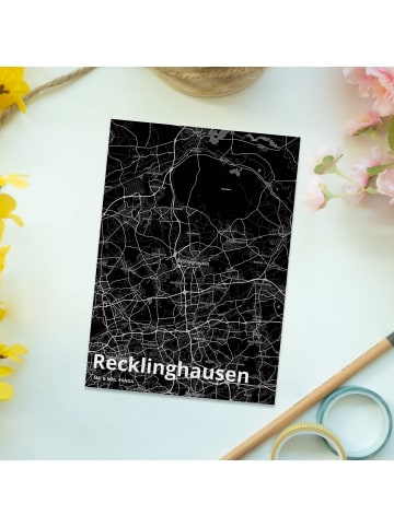 Mr. & Mrs. Panda Postkarte Recklinghausen mit Spruch in Keine Angabe