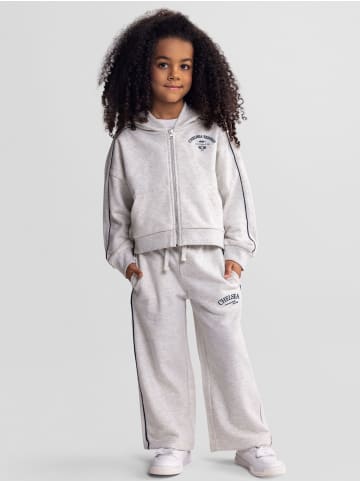 Minoti 2-tlg Langarmshirt & Hose 30FLEECE166 in graumeliert