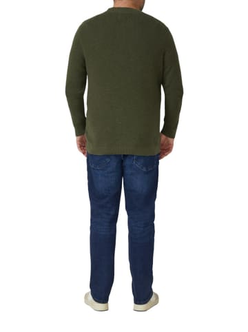 S. Oliver Rundhalspullover für Herren in uni