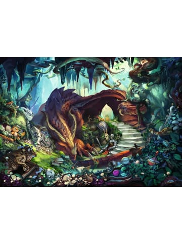 Ravensburger Ravensburger Puzzle 759 Teile Drachenhöhle in bunt