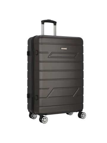 Nowi Bergamo 4 Rollen Trolley 75 cm in anthrazit