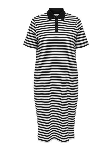ONLY Carmakoma Polohemdkleid in Black