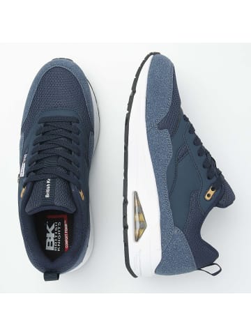 British Knights Sneaker Lennox in dunkelblau/cognacfarben