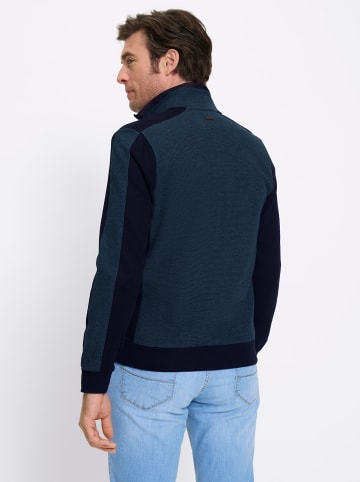 WITT WEIDEN Sweatjacke in dunkelblau-meliert