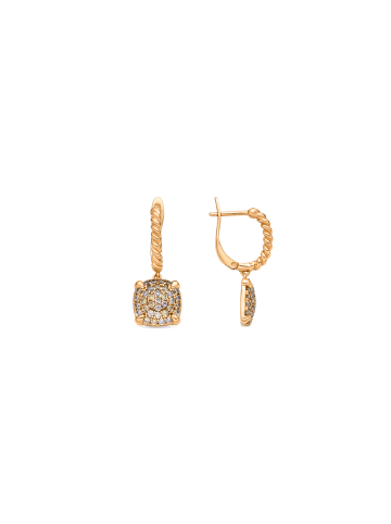 Luxenter Ohrringe Leza mit 18 Karat Goldfinish – LEZA