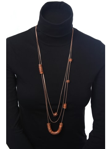 collezione alessandro Lange Kette " Ilona " in rosegold