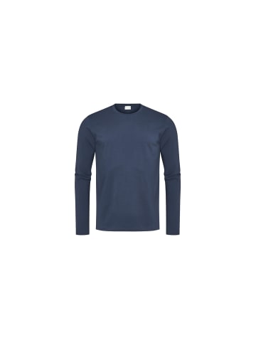 Mey Pyjama lang für Herren in blau in blau