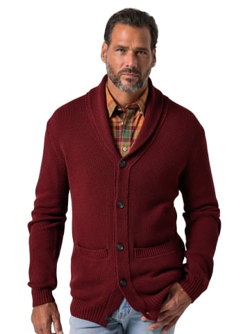 JP1880 Strickjacke in kupferbraun