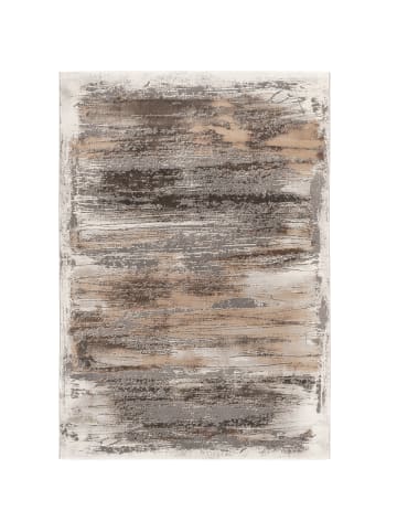 Pergamon Luxus Designer Teppich Carrara Mix Verlauf in Braun Beige