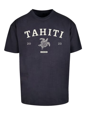 F4NT4STIC Heavy Oversize T-Shirt Tahiti in marineblau
