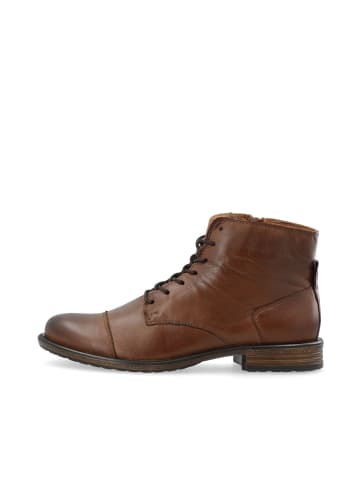 Bianco Lederstiefel in Cognac