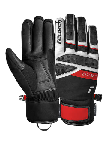 Reusch Fingerhandschuhe Thunder R-TEX® XT in 7745 black/white/fire red