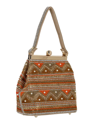 IZIA Women Handbag in Gold