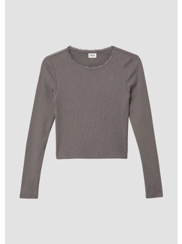 s.Oliver T-Shirt in 9820_steingrau