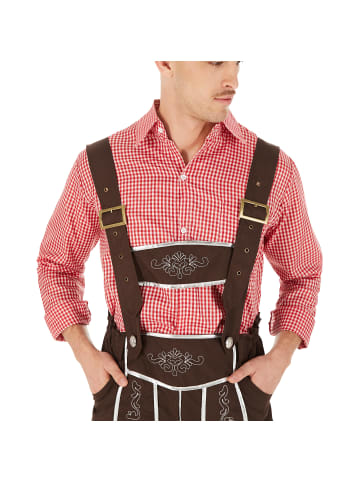 tectake Schicke Trachtenhose, braun