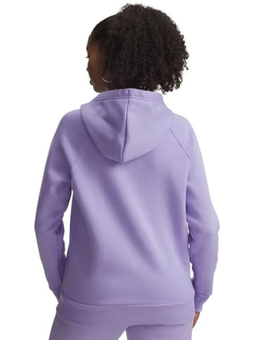 Under Armour Hoodie "Rival Fleece Hoodie" in Lila