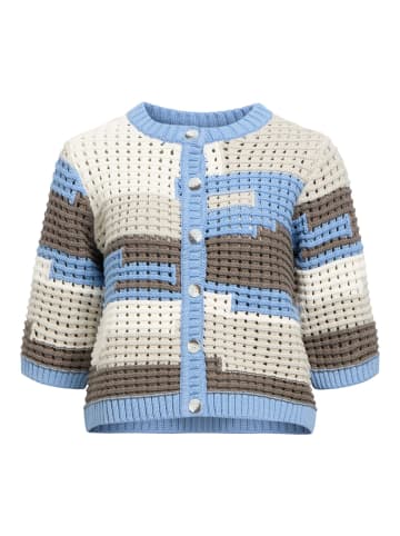 Object Strickjacke in Cloud Dancer