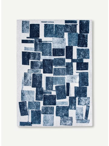 Louis de Poortere Teppich Ice Blue in Blau