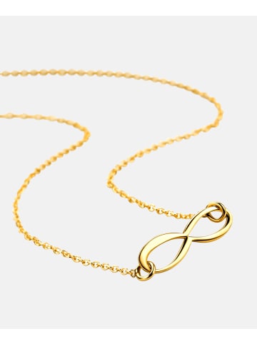 Diamant L'éternel Halskette aus 375 Gelbgold