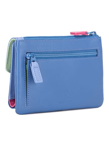 MYWALIT Geldbörse RFID Schutz Leder 14 cm viola